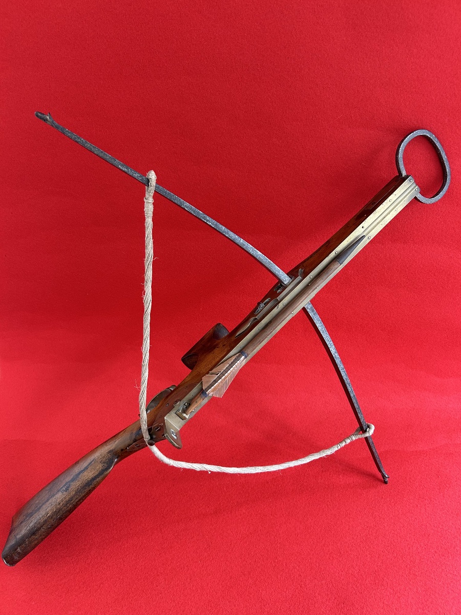 Crossbow 19th Century Walnut