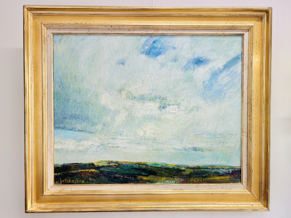 Huile sur toile « Arrière Pays de Boulogne sur Mer »