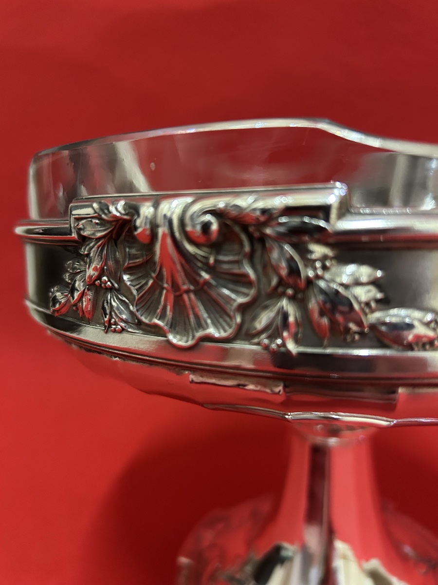  Coupe à Fruits Gallia-Christofle-Napoleon III-photo-3