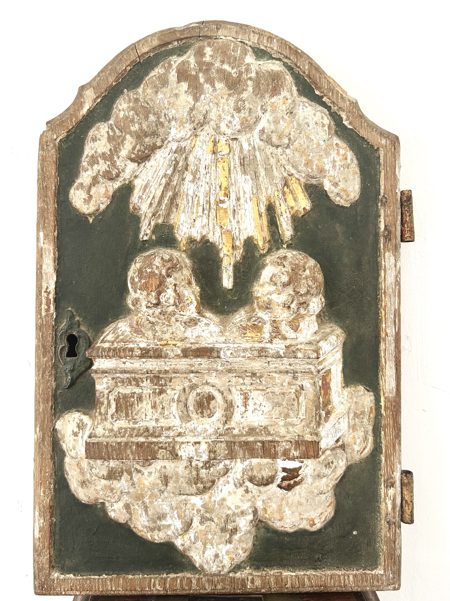 18th-century Door Made Of Northern Oak