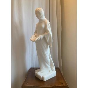 Alabaster Sculpture “the Reader”