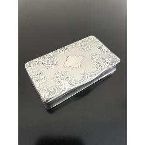 Tabatière en argent