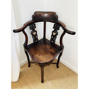 19th-century Anglo-chinese Armchair