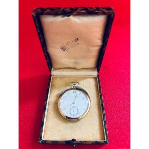 Montre Gousset Art Deco Or 18k