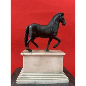Cheval en bronze style Renaissance 