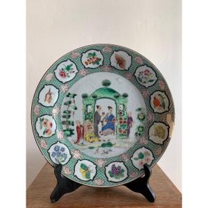 Plat Porcelaine Chine « Cornelis Pronk »