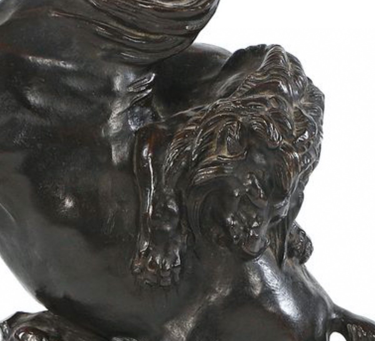 Horse Surprised By A Lion (second Version)-photo-4