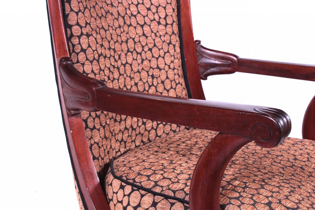 Fauteuil d'Officier d'Epoque 1er Empire-photo-3