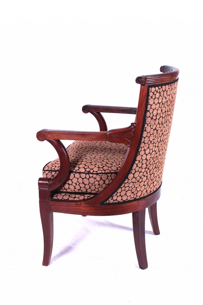 Fauteuil d'Officier d'Epoque 1er Empire-photo-2