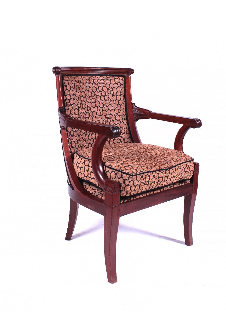 Fauteuil d'Officier d'Epoque 1er Empire
