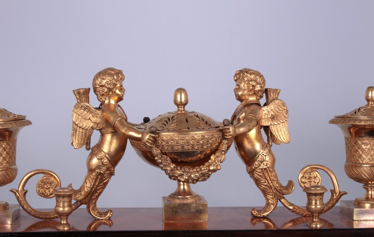 Rare Writing Case From The Empire Period-photo-3