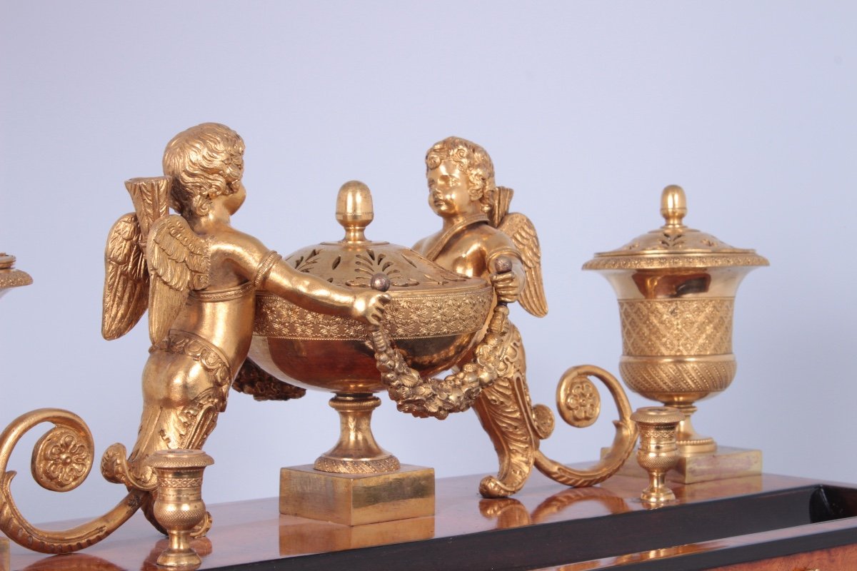 Rare Writing Case From The Empire Period-photo-4