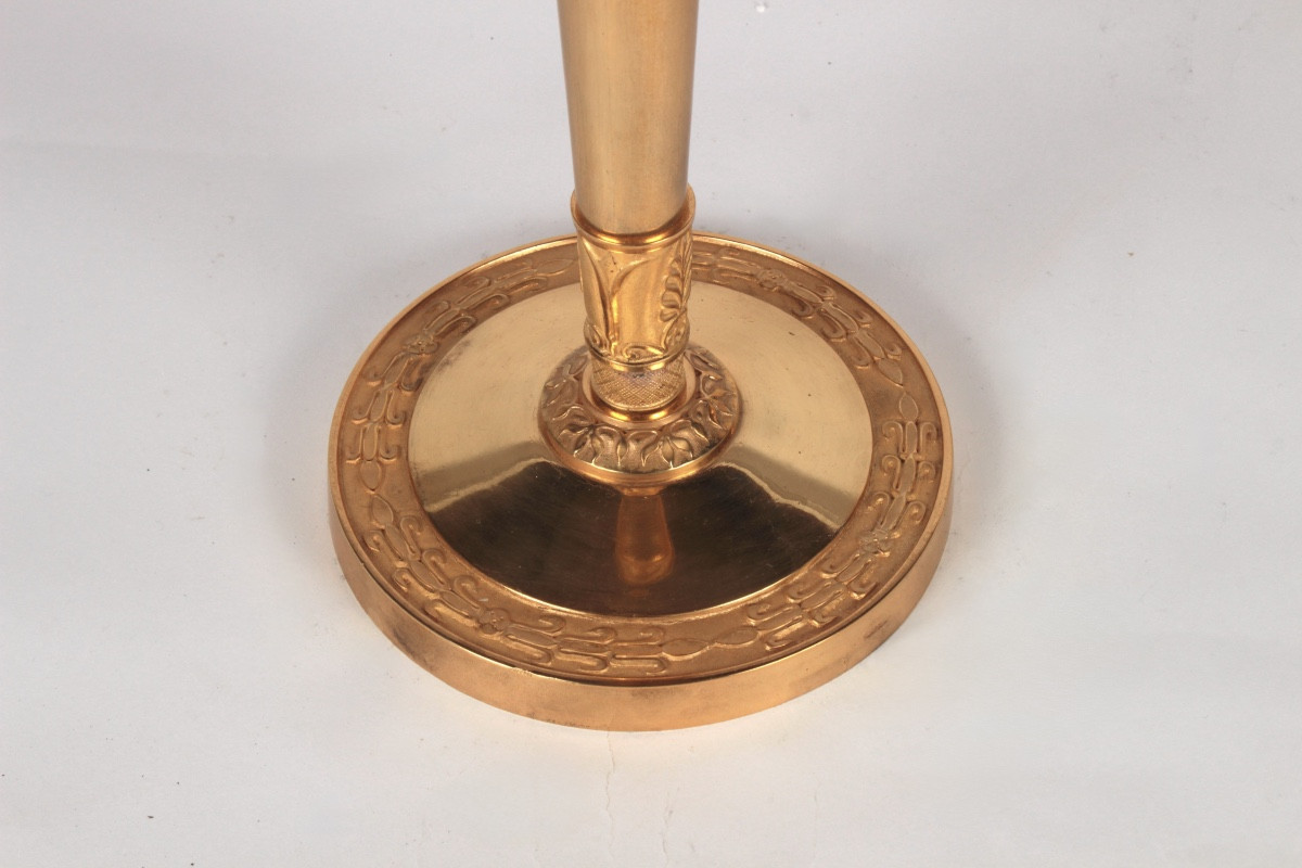 Paire de Flambeaux d'Epoque Consulat , Paris vers 1795-photo-4