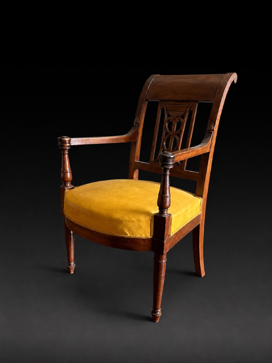Fauteuil de bureau de la fin du Directoire/ début Consulat, vers 1800