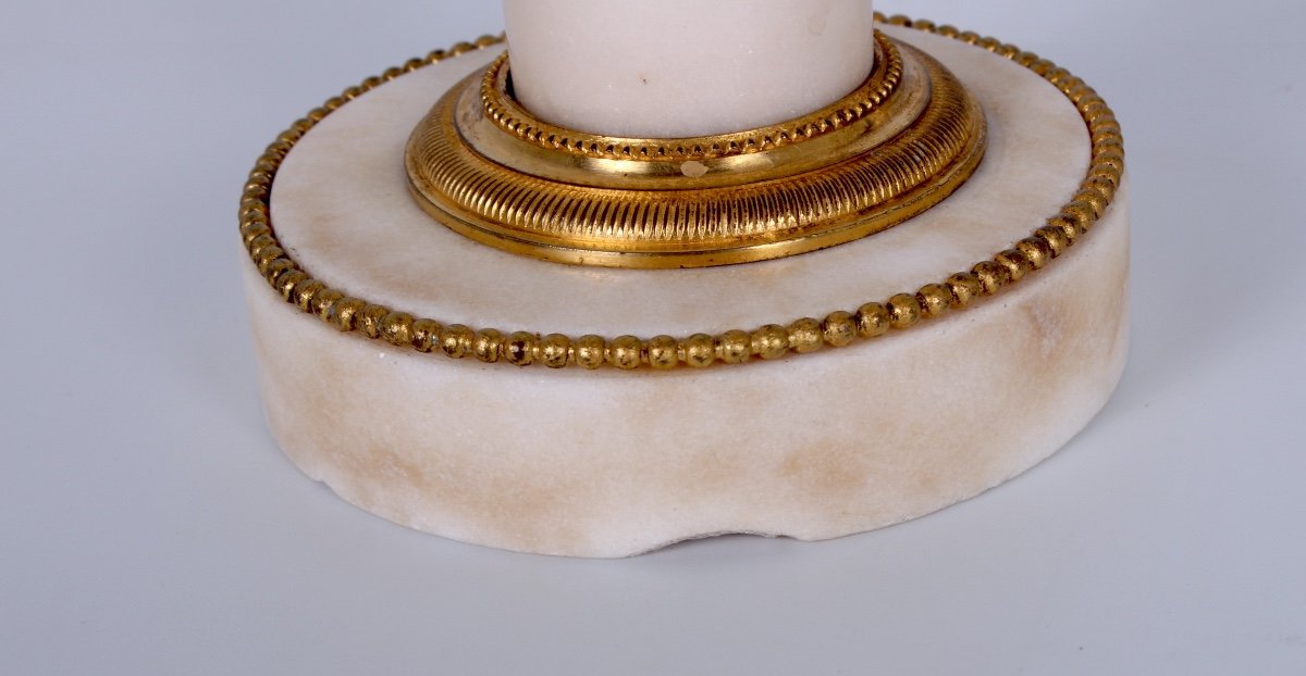 Paire De Bougeoirs d'époque Directoire-photo-5
