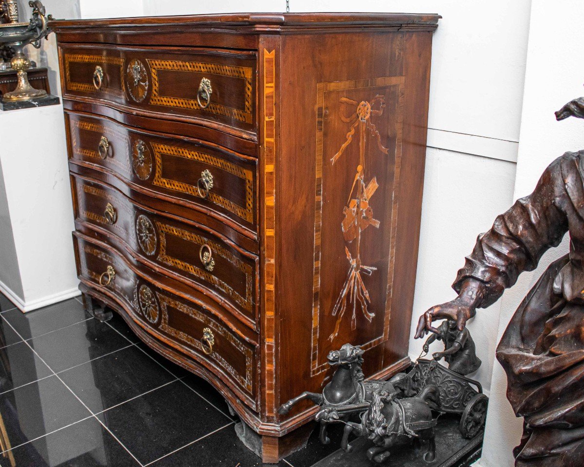 XVIIIe Siècle, Commode à Quatre Tiroirs-photo-4