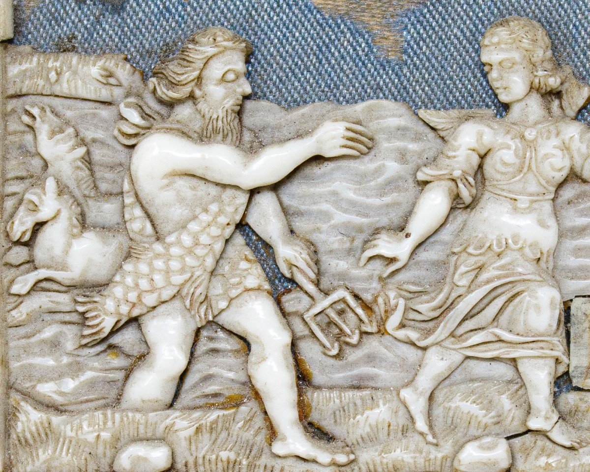France, 15th Century. Rape Of Proserpine - Narcissus At The Source-photo-2