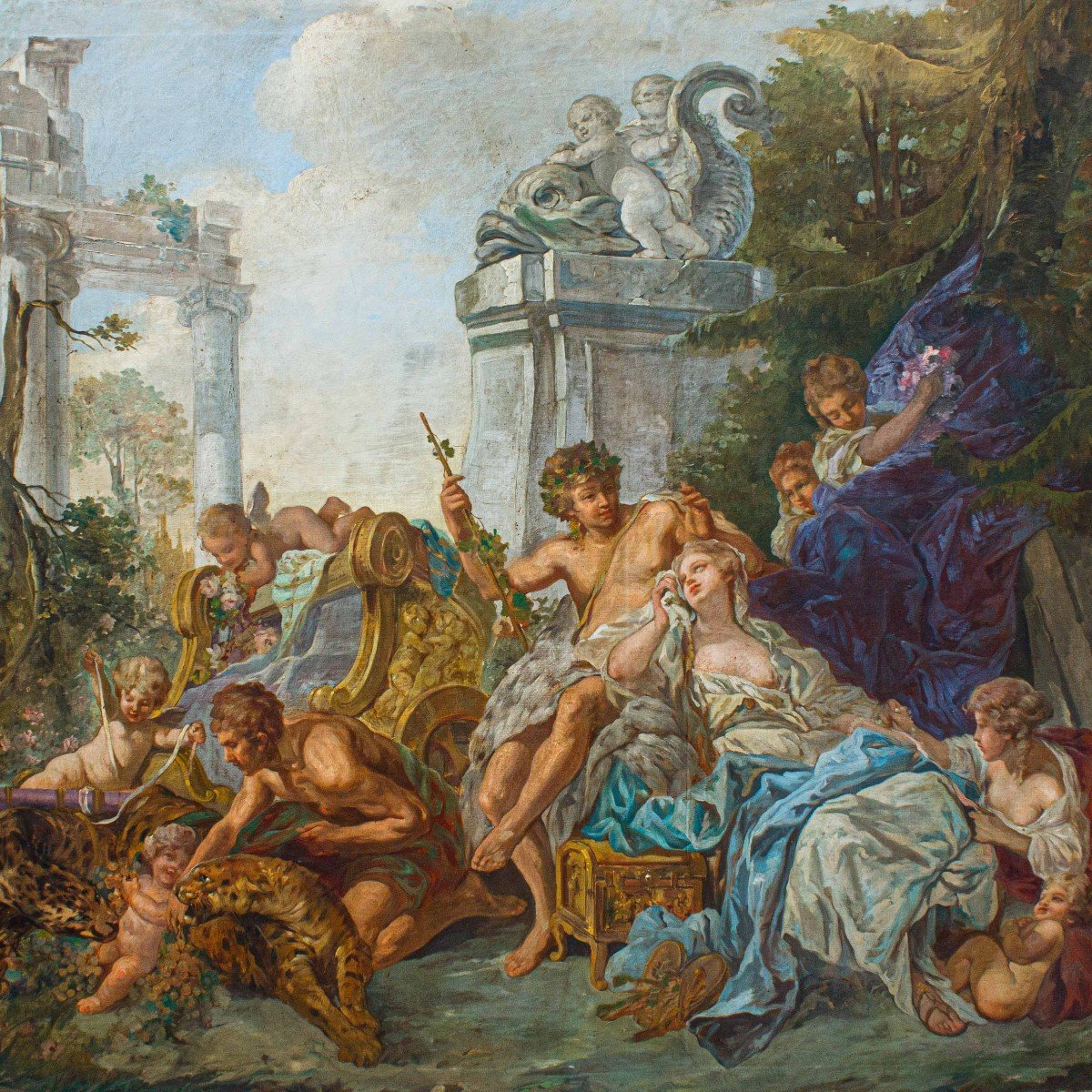 Late Nineteenth Century, Bacchic Scene