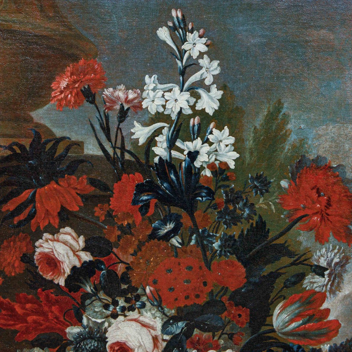 Karel Van Vogelaer, Known As Carlo Dei Fiori (1653 - 1695), Flowerpot-photo-3