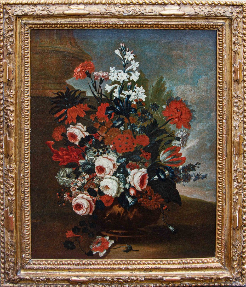 Karel Van Vogelaer, Known As Carlo Dei Fiori (1653 - 1695), Flowerpot
