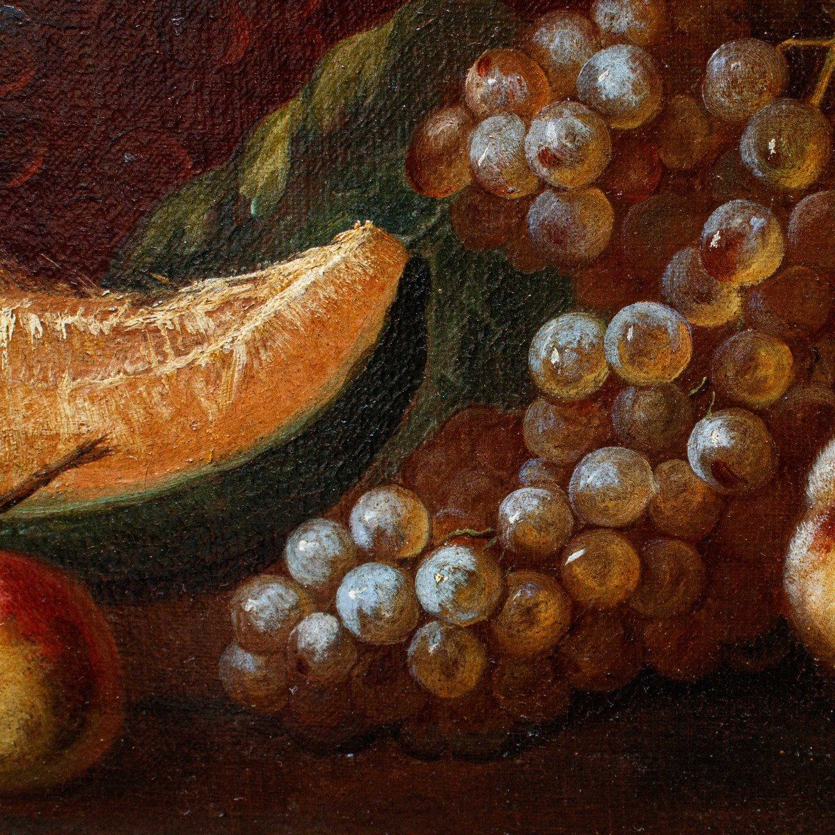 XVIIe siècle, École romaine, Natures mortes avec des fruits -photo-4