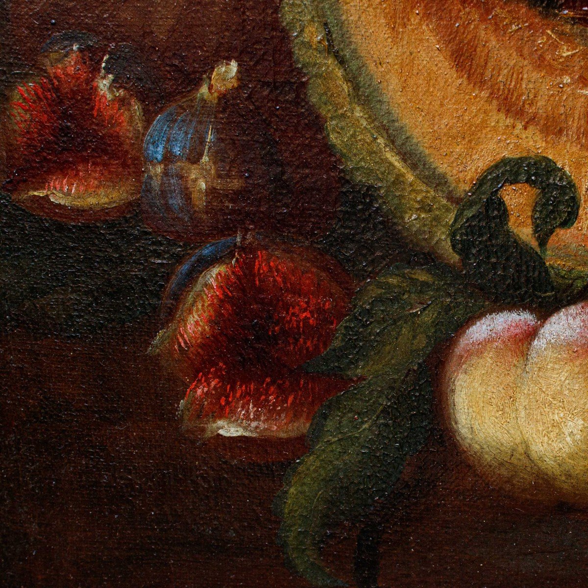 XVIIe siècle, École romaine, Natures mortes avec des fruits -photo-6