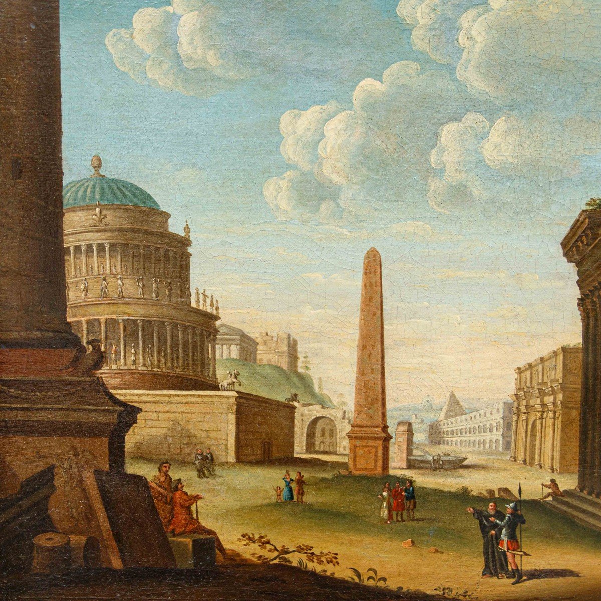 Pierre Antoine Demachy ( 1723 - 1807), Caprice Architectural -photo-2