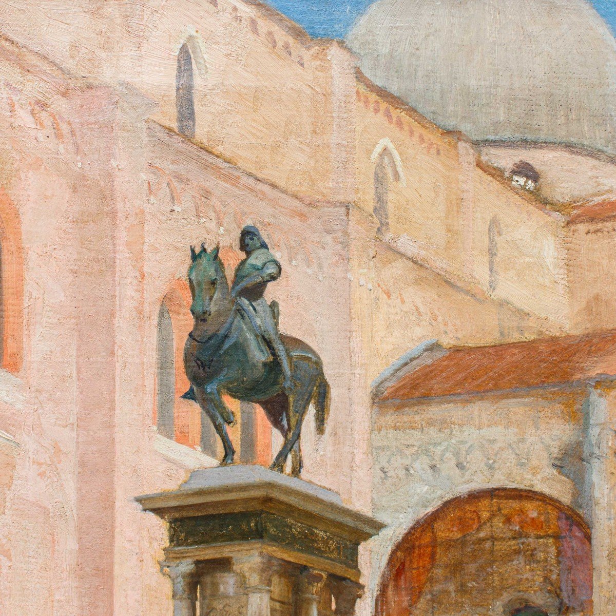 Charles Lebayle ( 1856 - 1898), Venezia: Scorcio Di Campo San Zanipolo  -photo-4