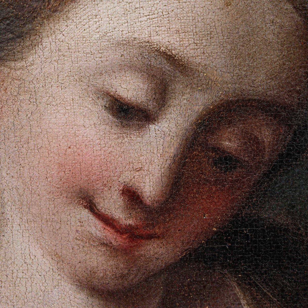17éme Siècle, école émilienne, Vierge à L’enfant-photo-1