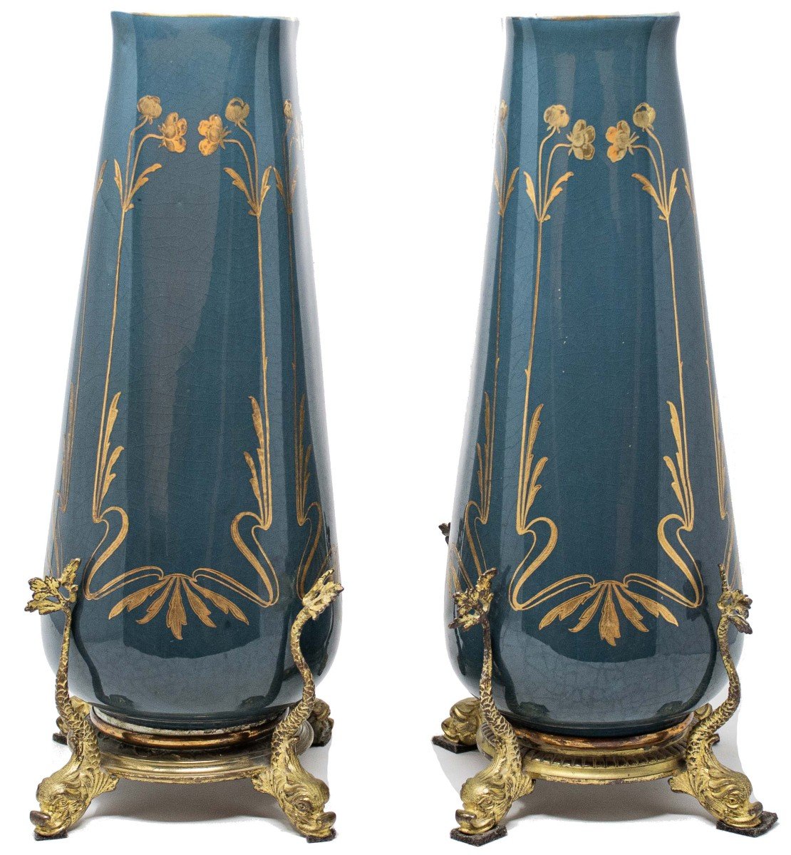 19th Century, Pair Of Liberty Vases