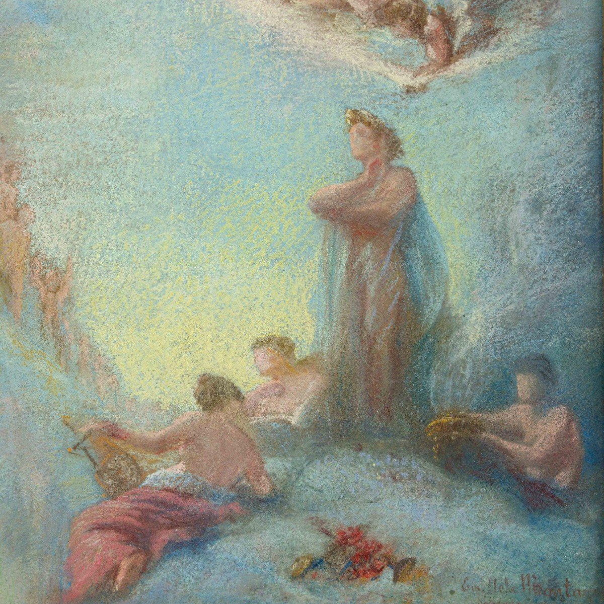 19th Century, Italian School, Dante And The Soul Of Justinian-photo-2