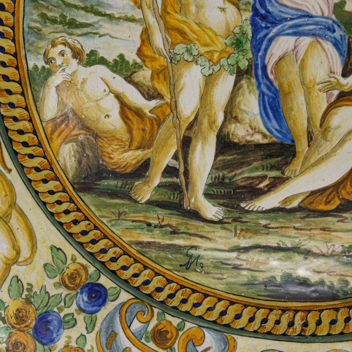 Parade Plate With Venus And Bacchus-photo-3