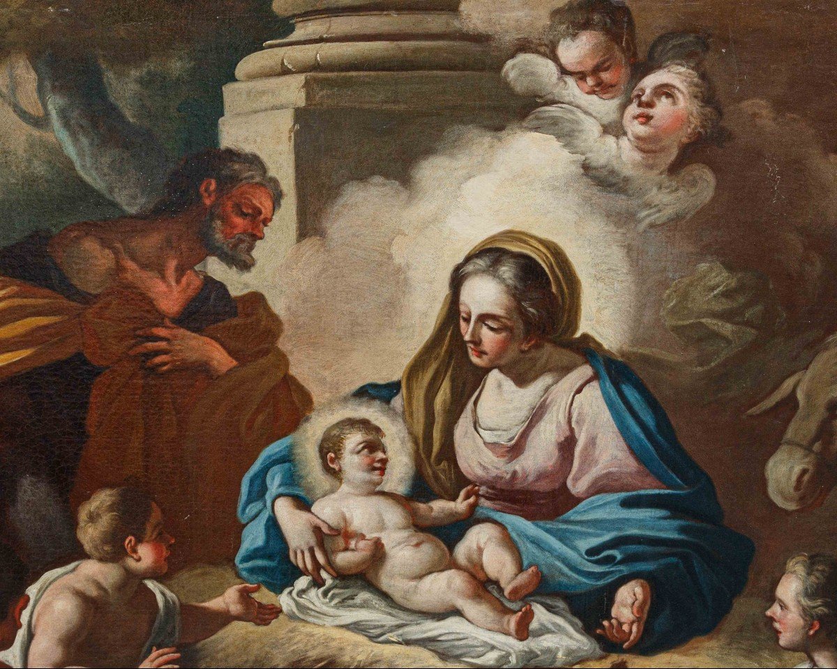 Nativité Avec Les Bergers-photo-2