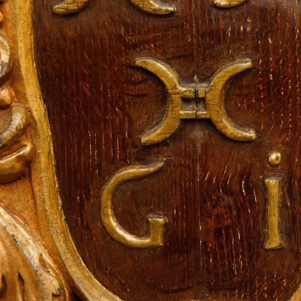 17th Century, Baroque Coat Of Arms-photo-3