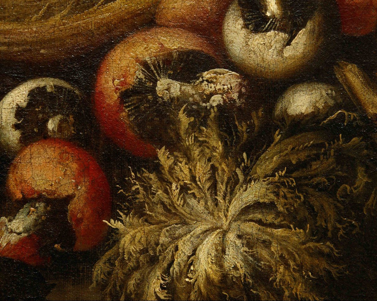Paolo Paoletti (padua, Circa 1671 - Udine, 1735), Still Life With Vegetables And Fruits -photo-4