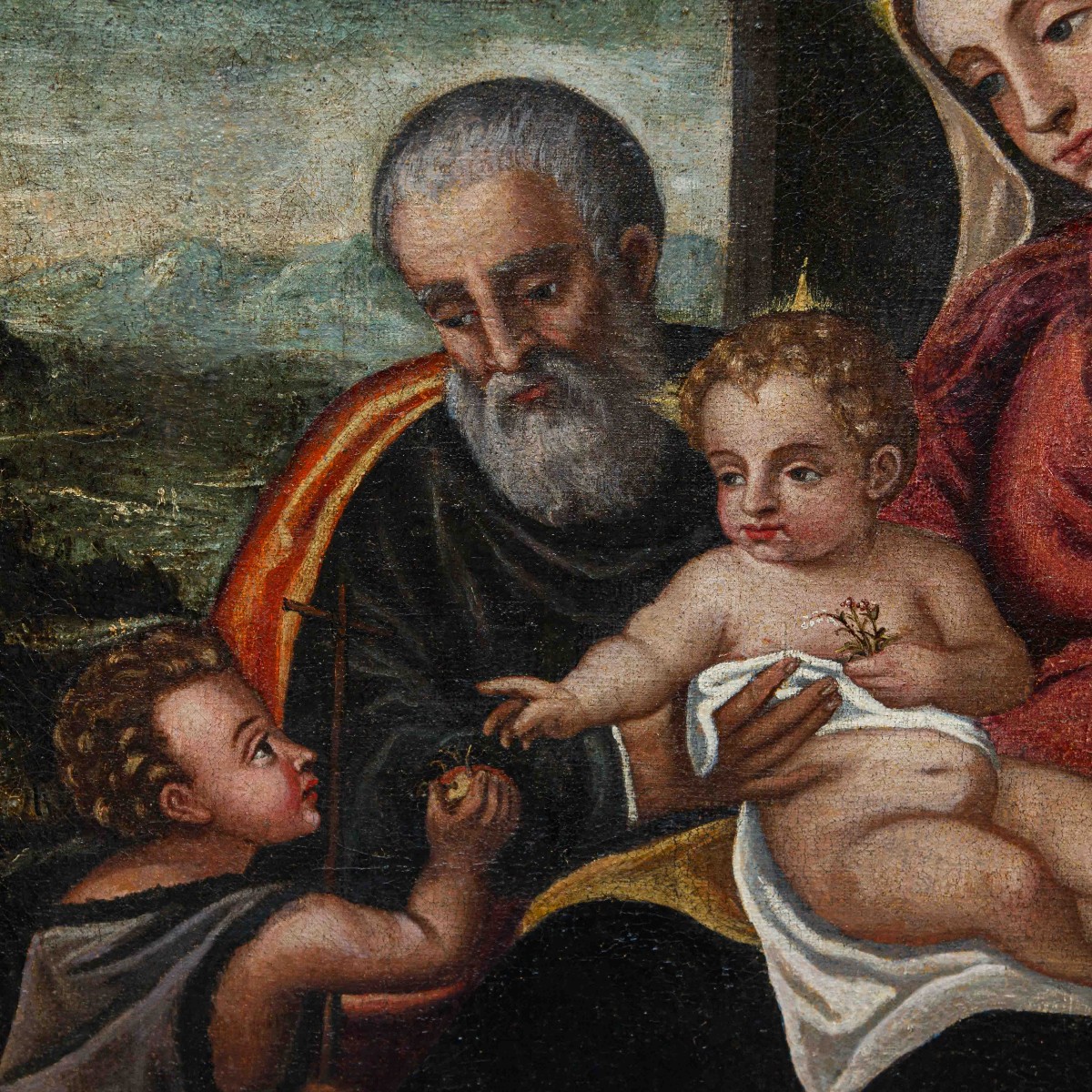 Workshop Of Polidoro De Renzi (1515 Ca - 1565), Holy Family -photo-2