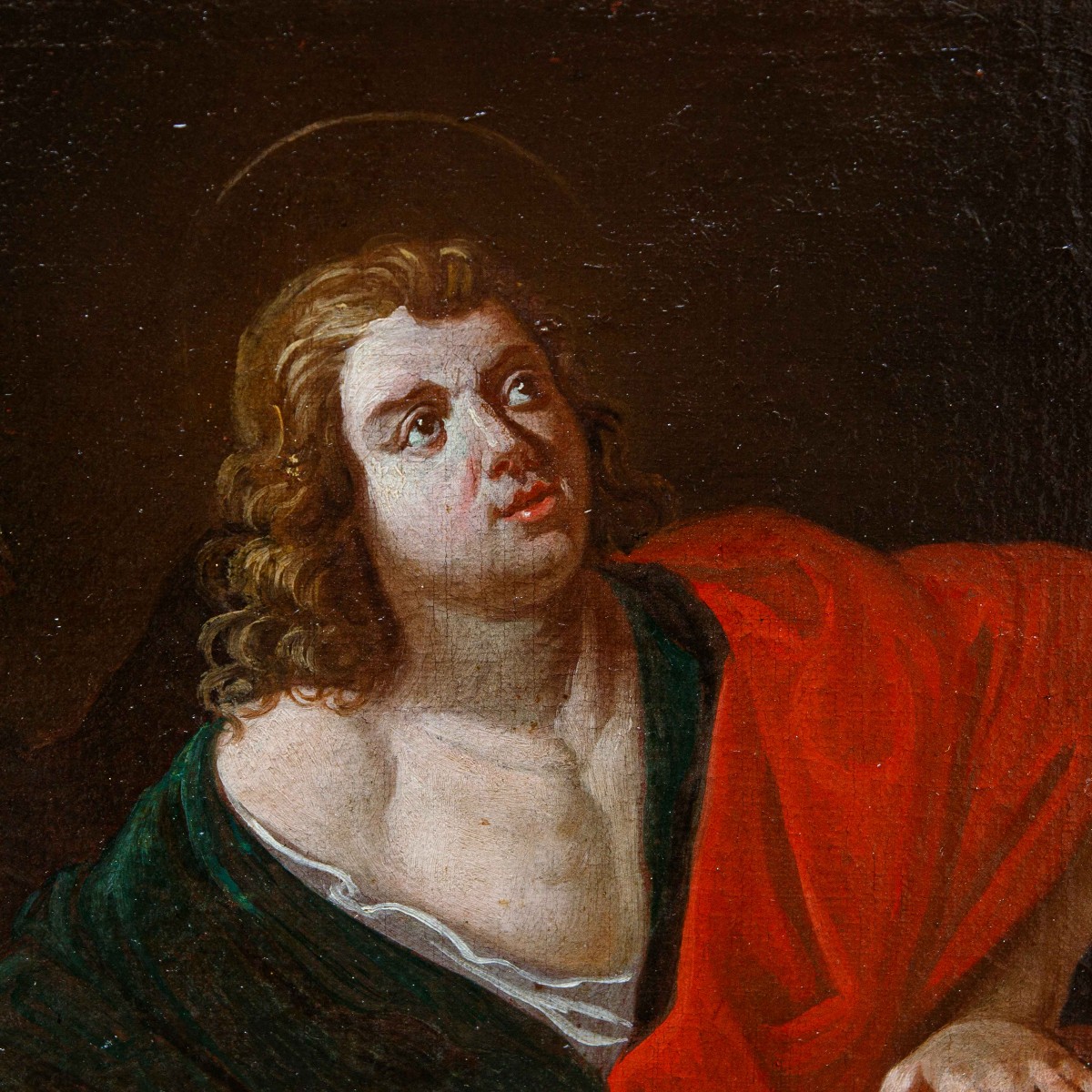 17th Century, Saint John The Evangelist With The Eagle -photo-4