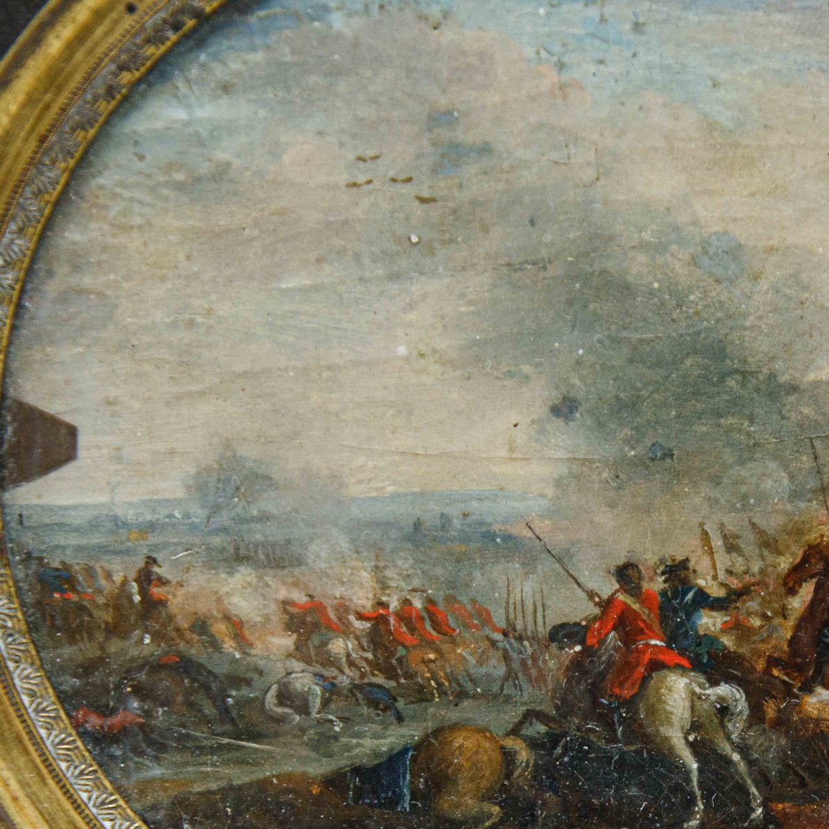 French School, Last Quarter Of The 18th Century, The Battle Of Denain-photo-3