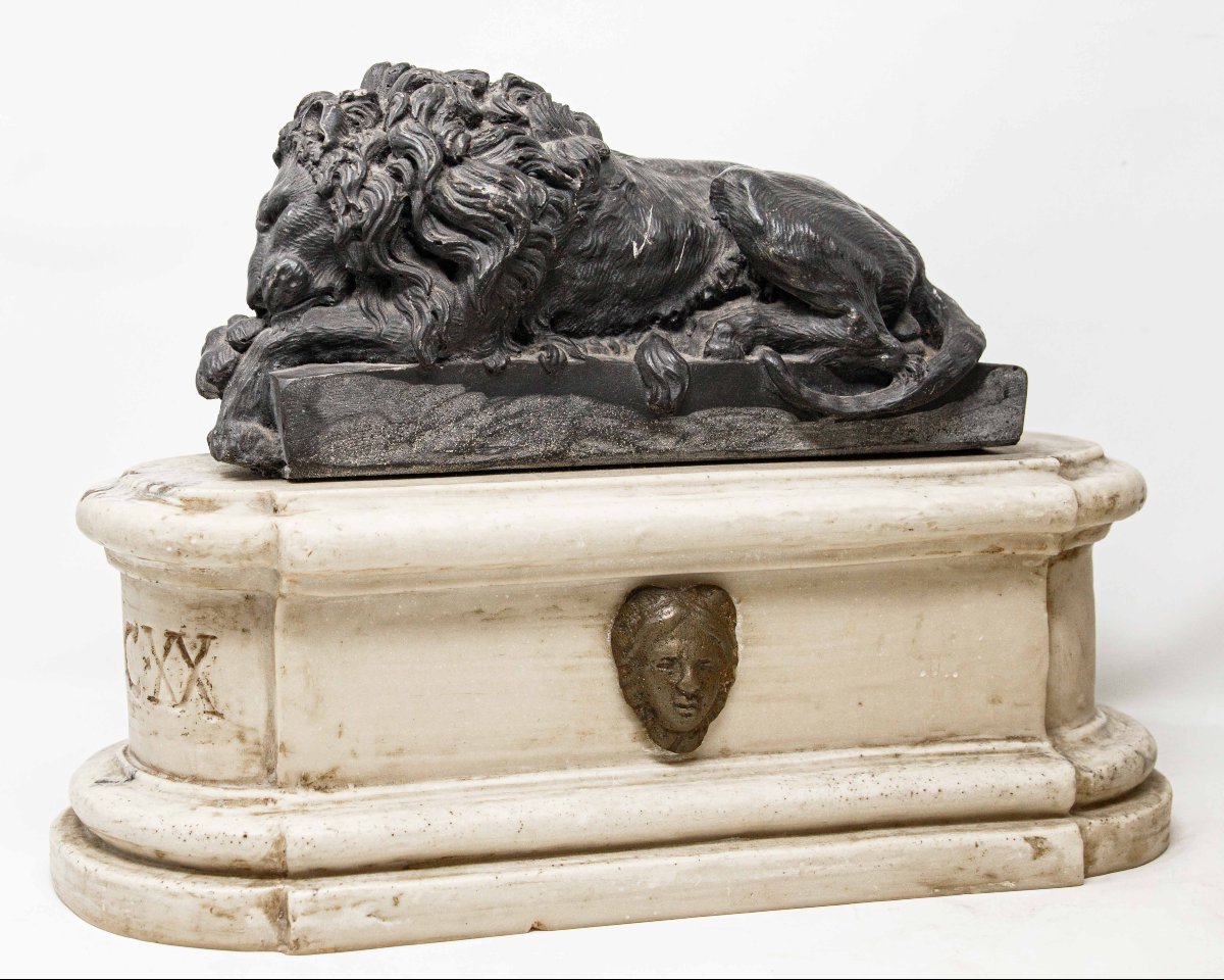 By Antonio Canova (possagno, 1 November 1757 - Venice, 13 October 1822), Lions-photo-4