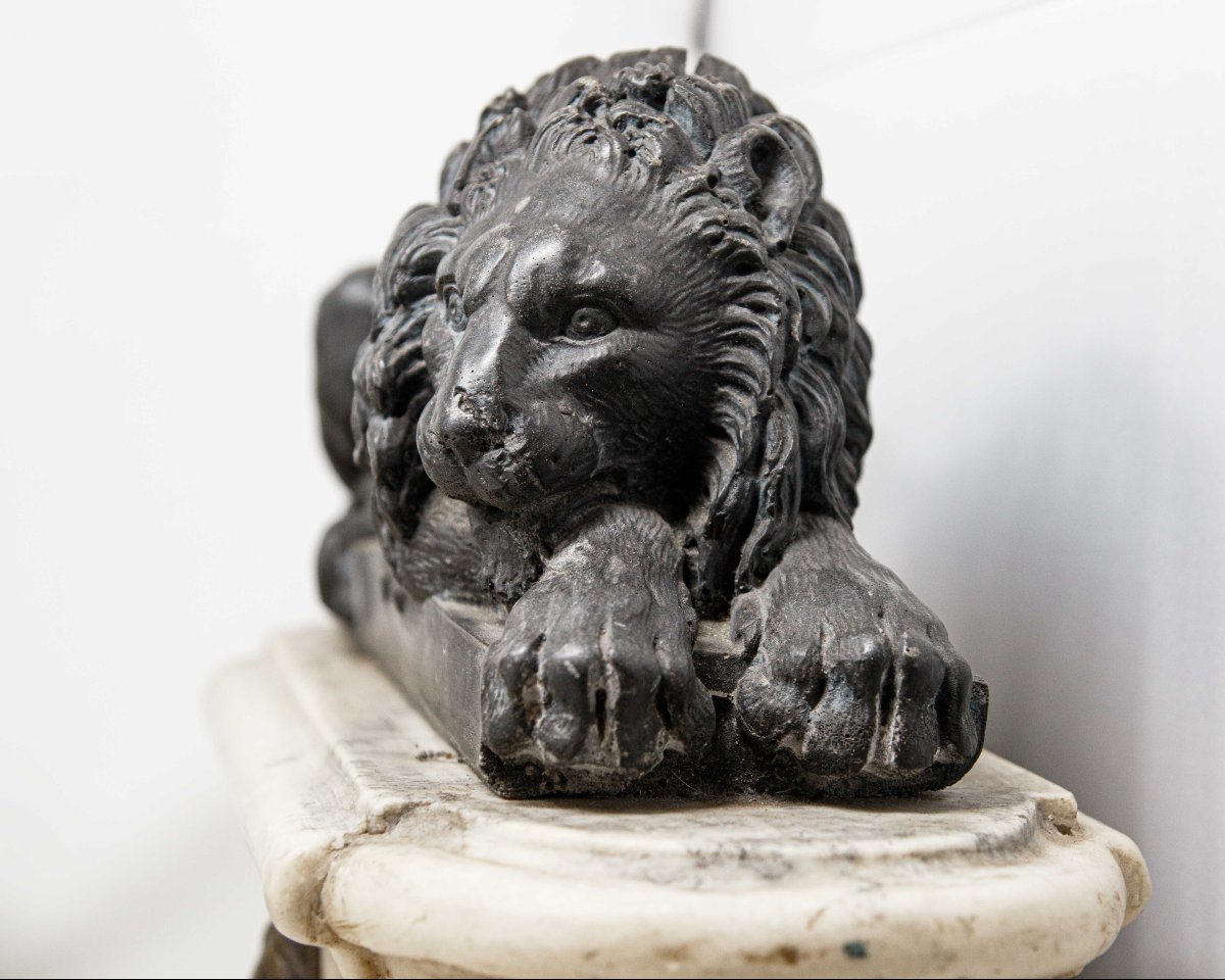 By Antonio Canova (possagno, 1 November 1757 - Venice, 13 October 1822), Lions-photo-5