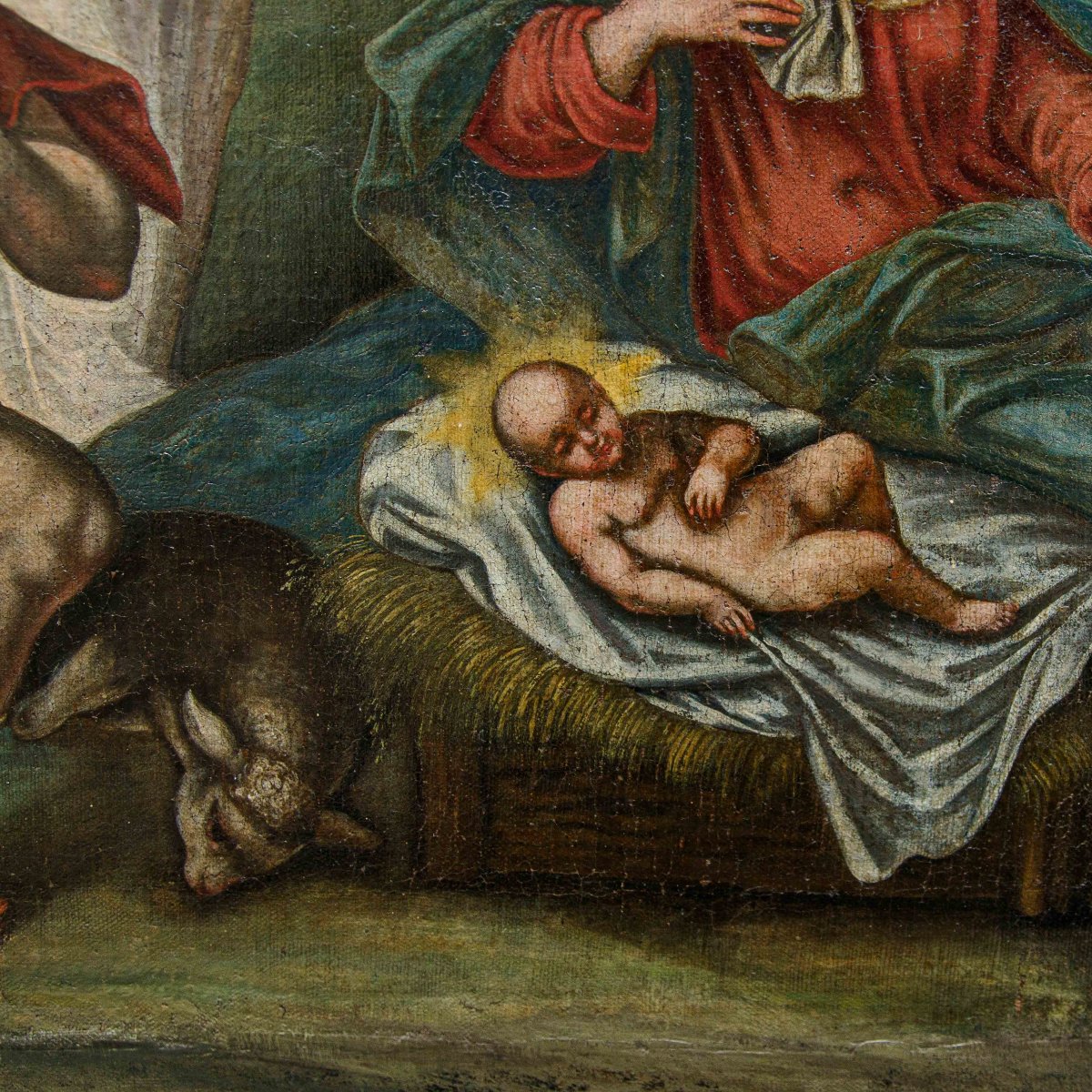 17th Century, Adoration Of The Shepherds (by Lavinia Fontana)-photo-4