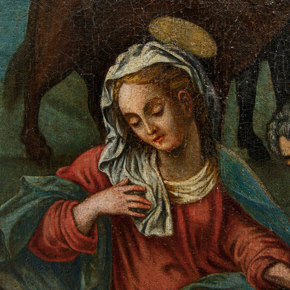 17th Century, Adoration Of The Shepherds (by Lavinia Fontana)-photo-5