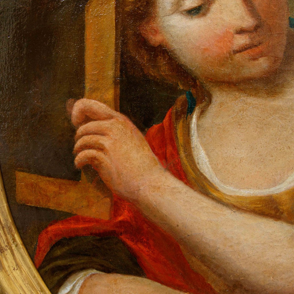 Emilian School, 17th Century, Allegory Of Geometry And Music-photo-5