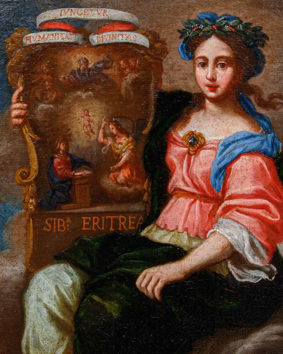 XVIII Century,  Sibilla Cumana And Sibilla Eritrea-photo-7