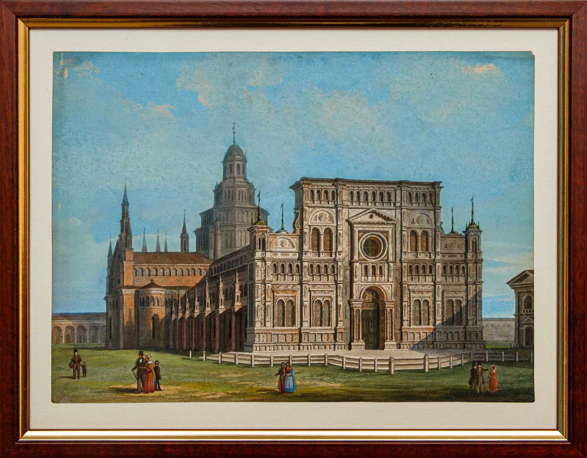 XIXe siècle,  Huit vues de Milan-photo-2