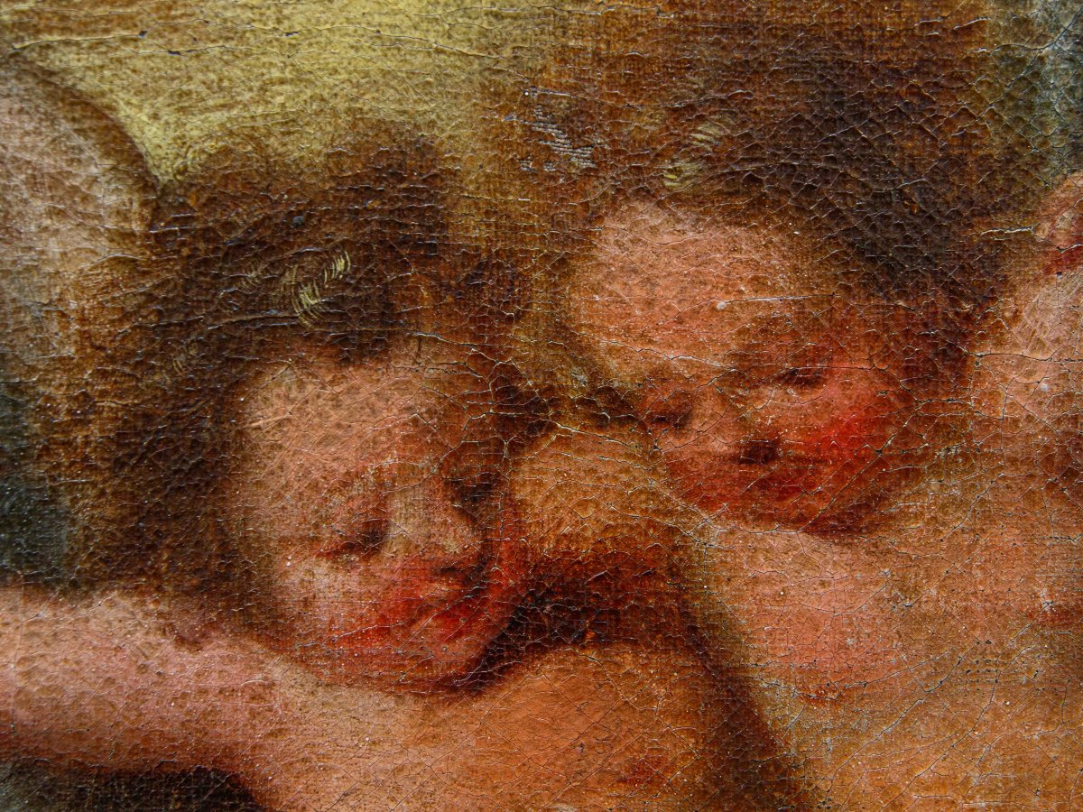 Circle By Pieter Paul Rubens (1577-1640), Holy Family With Saint John-photo-4
