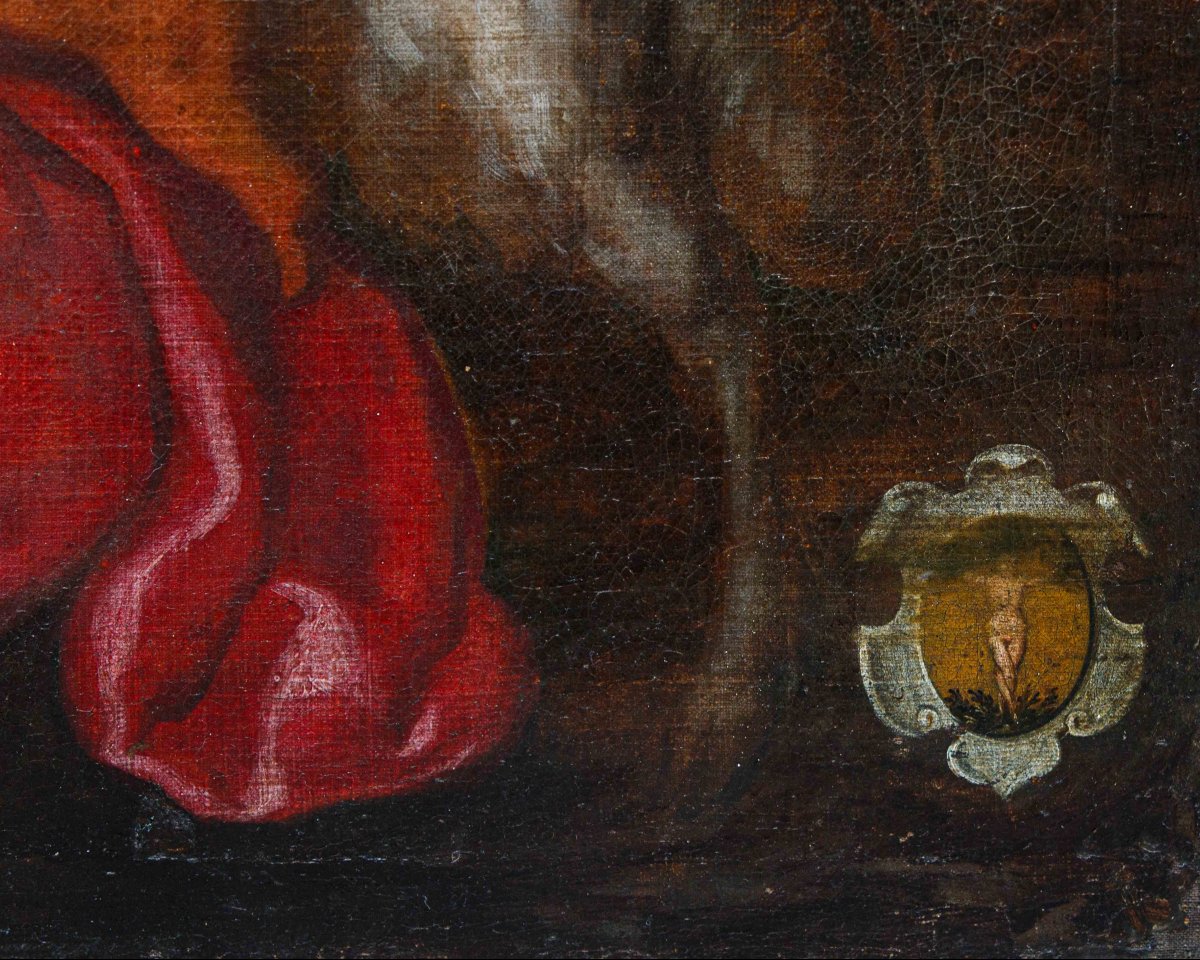 Circle By Pieter Paul Rubens (1577-1640), Holy Family With Saint John-photo-5