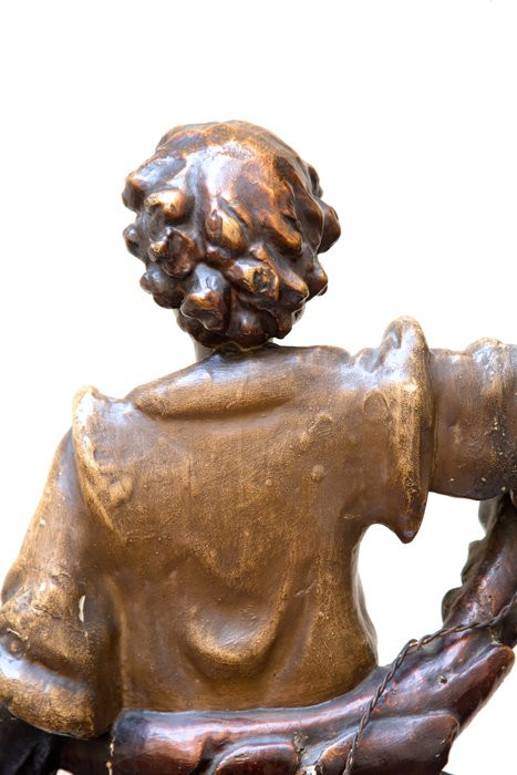 17th Century, Couple Of Angels Reggitorta-photo-3