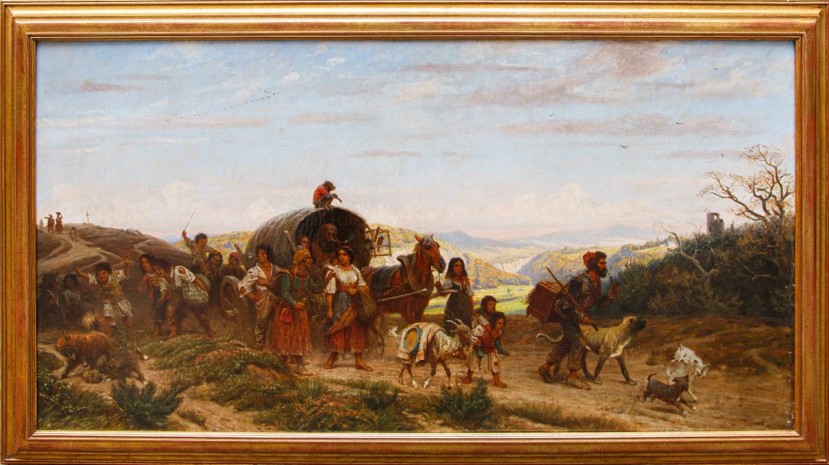 Adolf Northen (Münden, 6 novembre 1828 - Düsseldorf, 28 mai 1876), Caravane en route