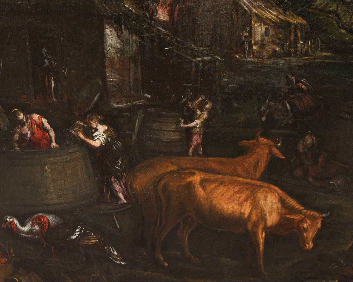 Francesco Bassano (Bassano, 1549 - Venise, 1592),  L’Automne-photo-2